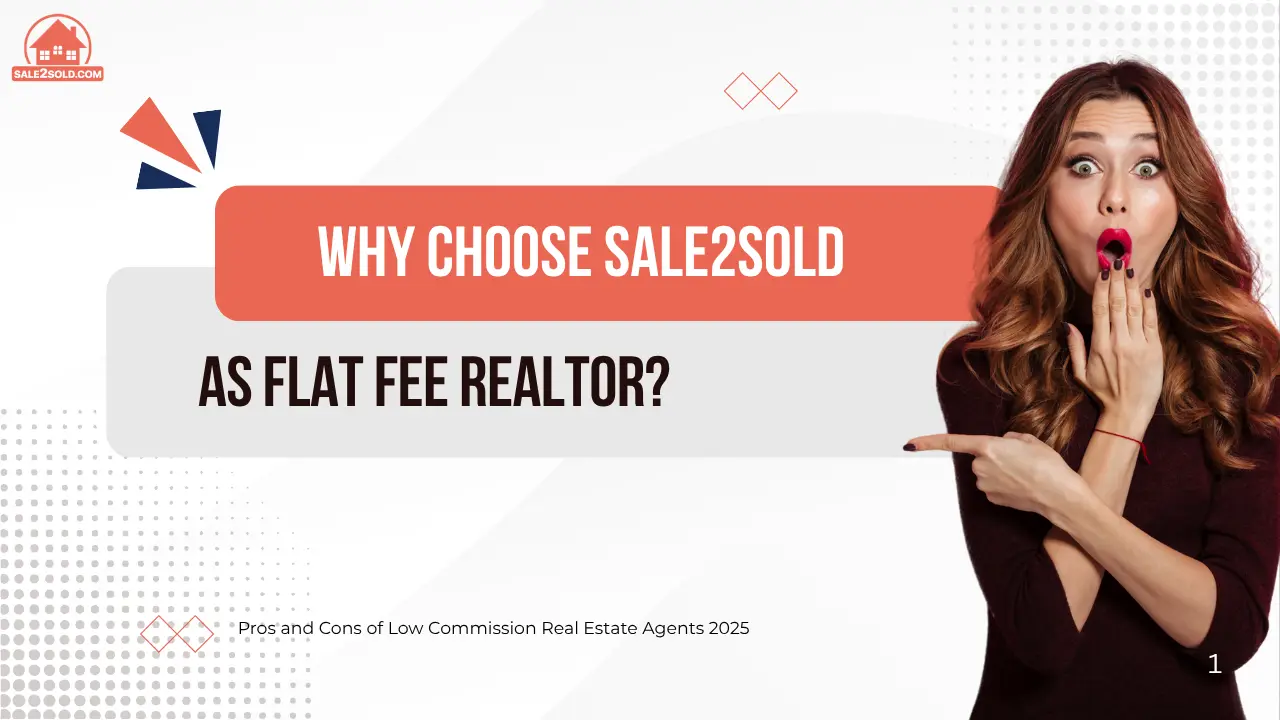 Why choose sale2sold as flat fee realtor?